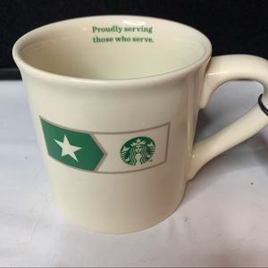 NWT STARBUCKS VETERANS CERAMIC CUP